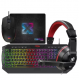 Kit Gamer SOUL 4 en 1 teclado/ auriculares/ mouse/mousepad