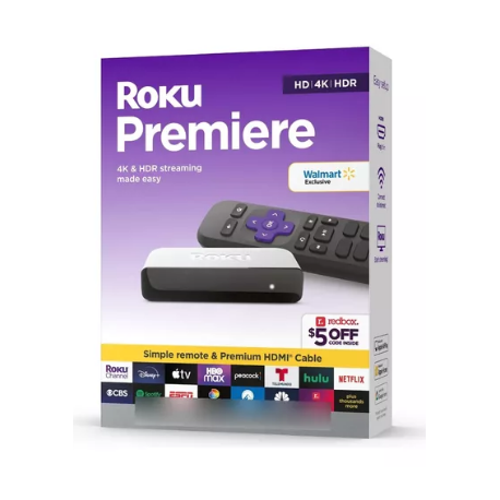 Convertidor ROKU Premiere Smart TV 4K-HDR